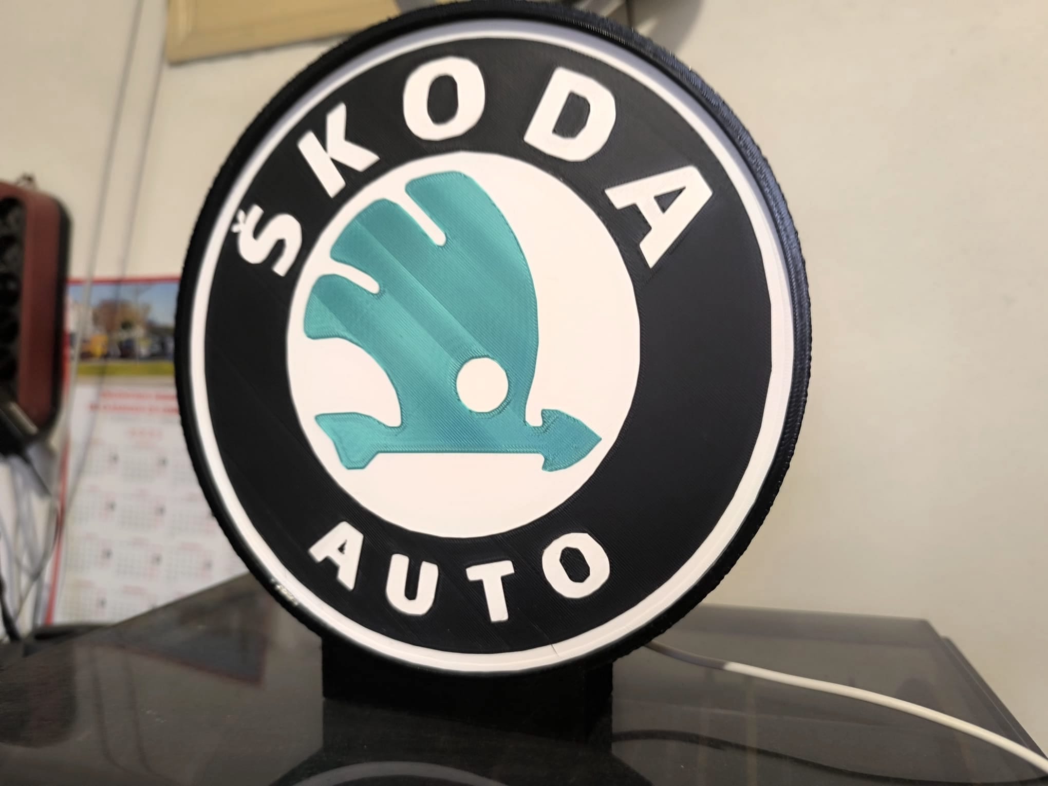 Skoda logo dos anos 90 — imagem 3
